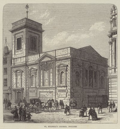 Église Saint-Mildred, Poultry - Frank Watkins